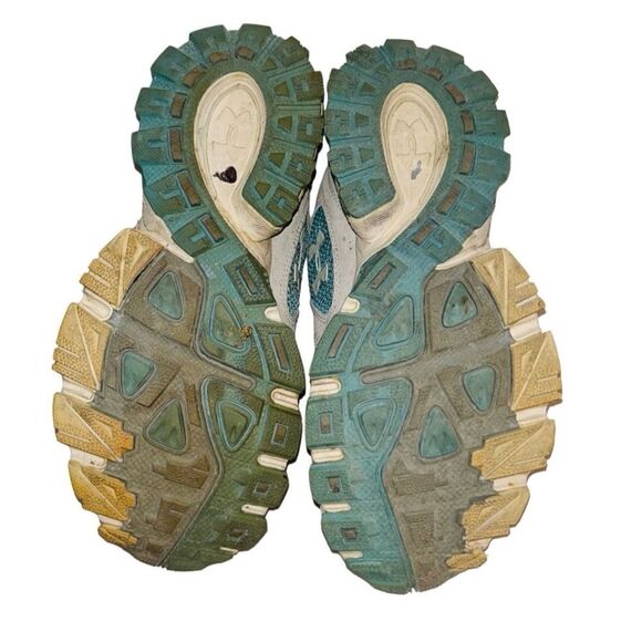 Womens Under Armour Blue Gray Sneakers Armour Guide Size 6 - Picture 4 of 5